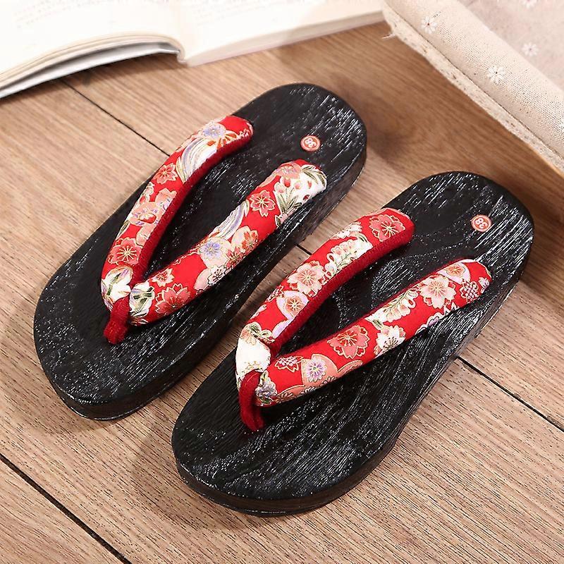Tradicional Japones Sandalias Chinas De Madera Los Zapatos