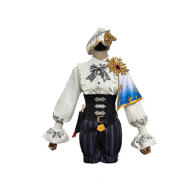 Juego Identidad V Cosplay Alquimista Piel de oro Pintor Edgar Valden Traje de disfraces Halloween Carnaval Uniformes hechos a medida