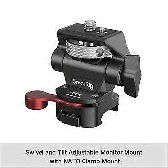 SmallRig Quick Release Monitor Mount, Camera Clamp, Tilt Adjustable Monitor  Mount with Cold Shoe, ARRI, TRANMount 2903