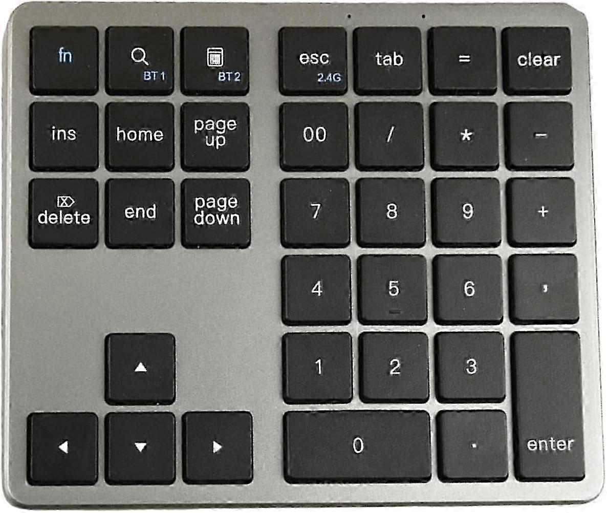 Keyboard Computer | Small Wireless Keyboard | Compact Key Mechanical | 35 Key Use Silently