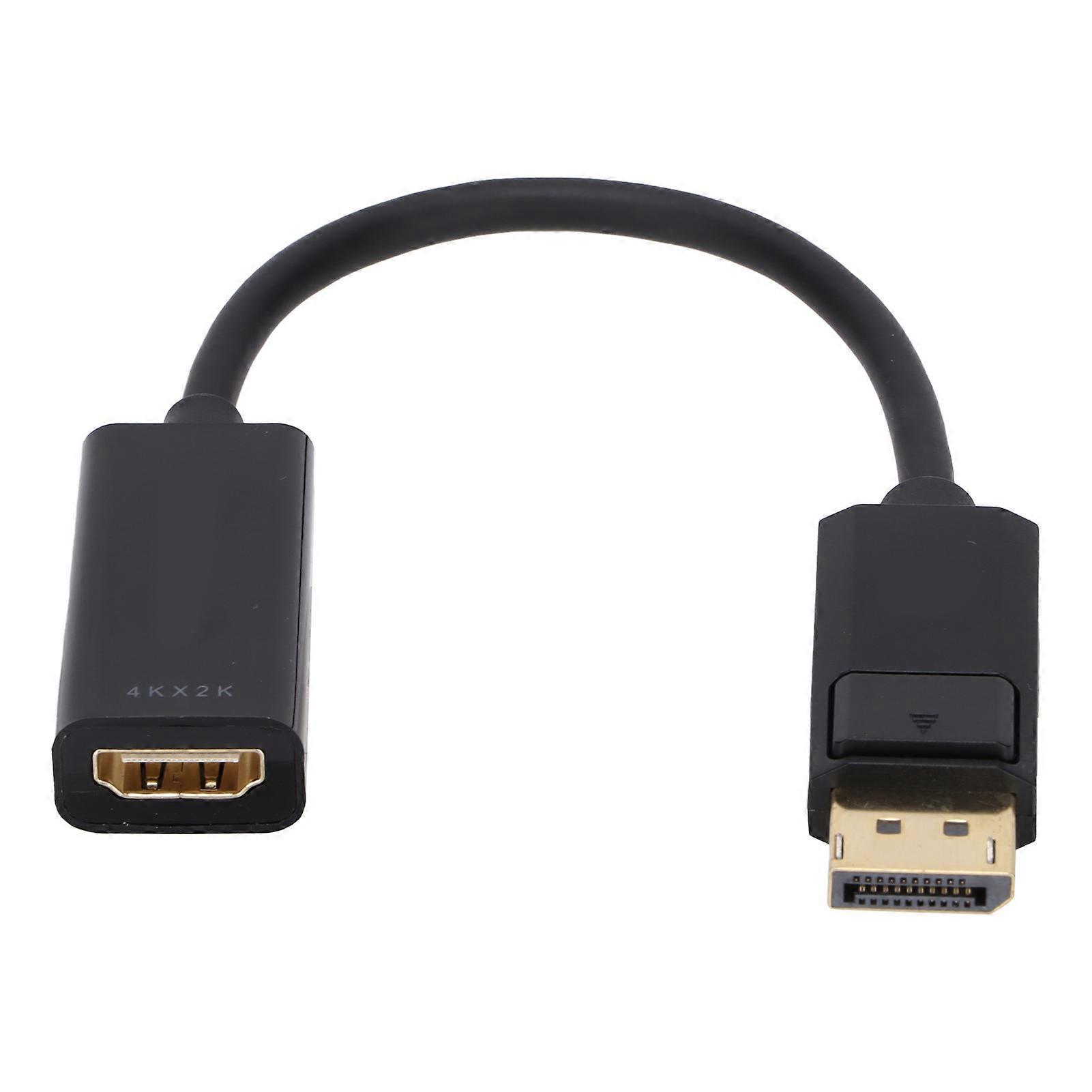 Mindpure Adapter Cable DP to HighDefinition Multimedia Interface 4K Converter Cable for Computer Laptop Monitor TV