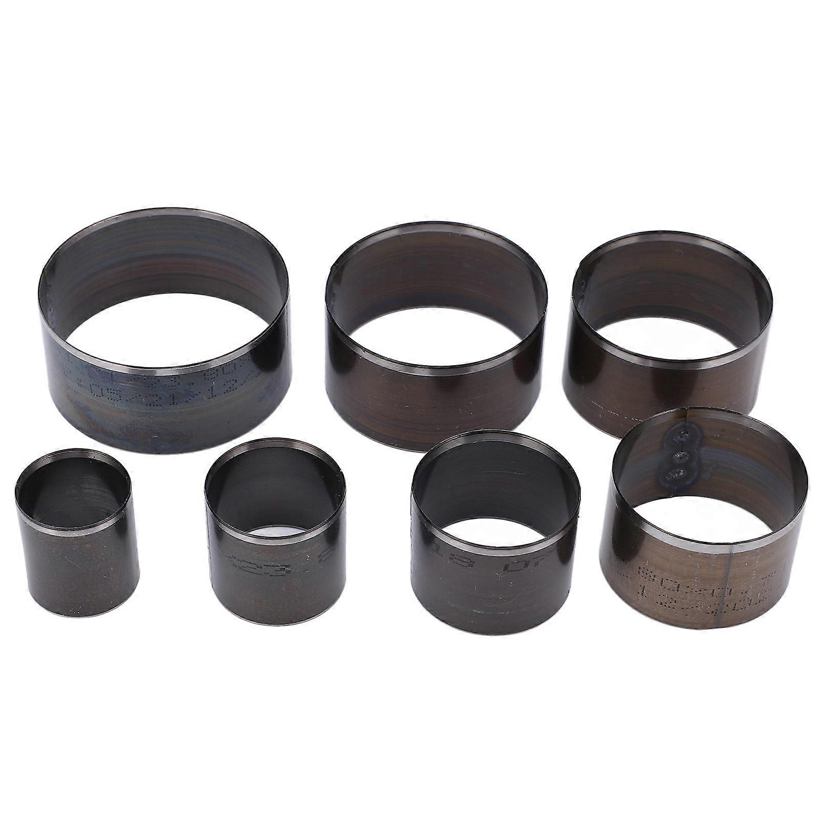 7 Pcs Round Leather Die Cutter Tool High Hardness Incisive High Carbon Steel Hole Puncher Set for DIY Processing