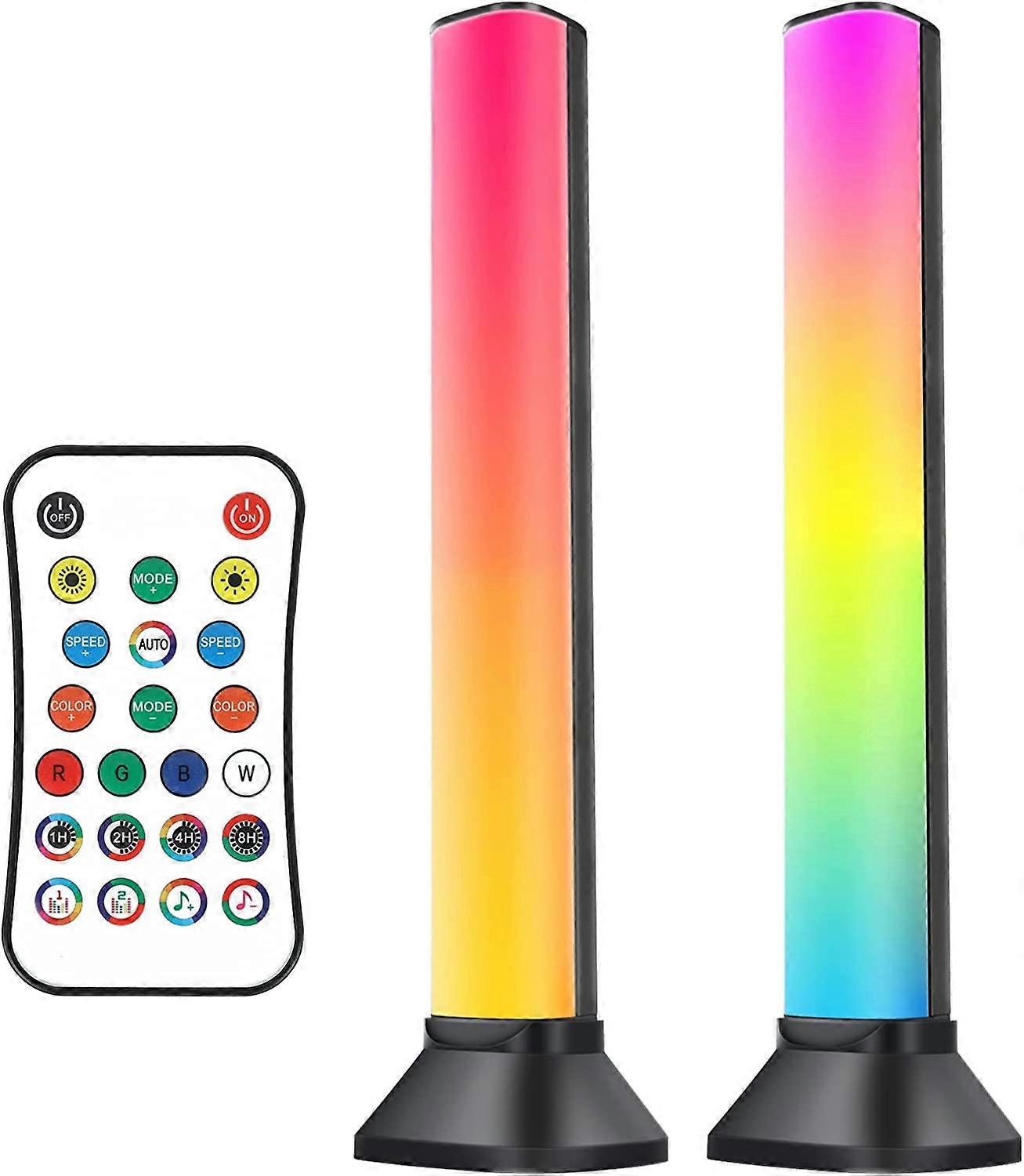 LED Smart Light Bar, RGB Color-changing Ambient Lighting TV Backlight, Game Light with Music Synchronization Mode, 256 Games