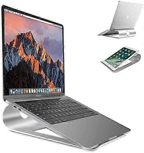 Laptop Stand Portable Aluminum Alloy Desktop Cooling Stand - Universal Stand For Computers, Tablets Netbook Books Or As A Desk Bed Table