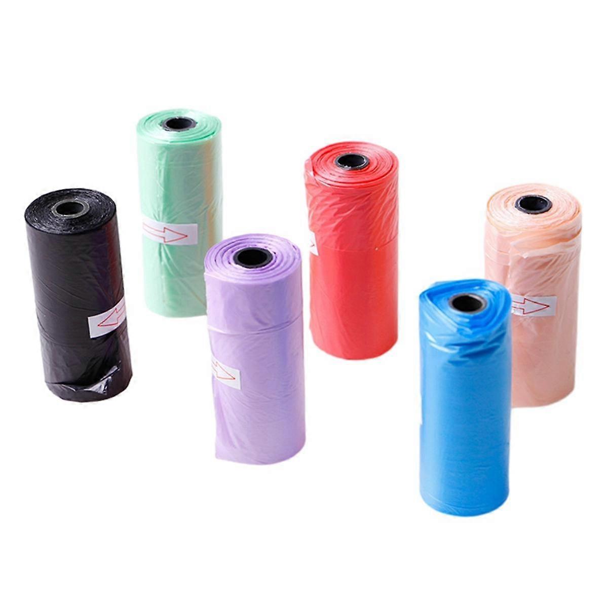 Dog Poop Bags for Waste Refuse Cleanup for Outdoor Puppy Walking and Travel, Assorted Colors, 900 Bags