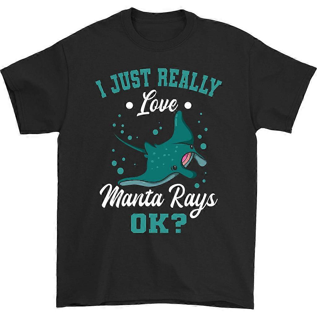 Ich liebe Manta Rays Ok T-Shirt