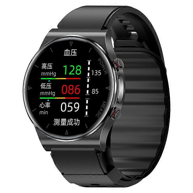 Air pump pressurization blood pressure ECG blood oxygen temperature monitoring heart rate sleep health exercise P70 smartwatch