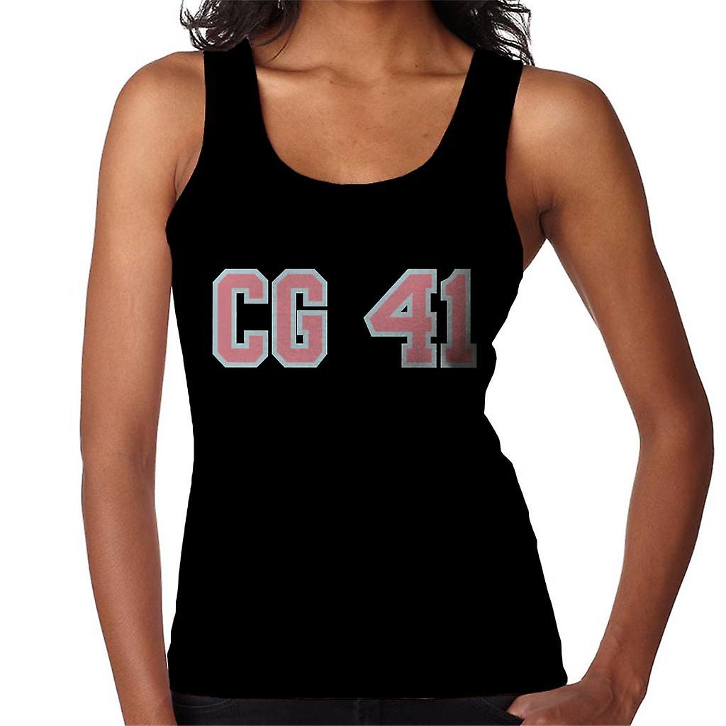 Curious George Pink C G 1941 Women's Vest