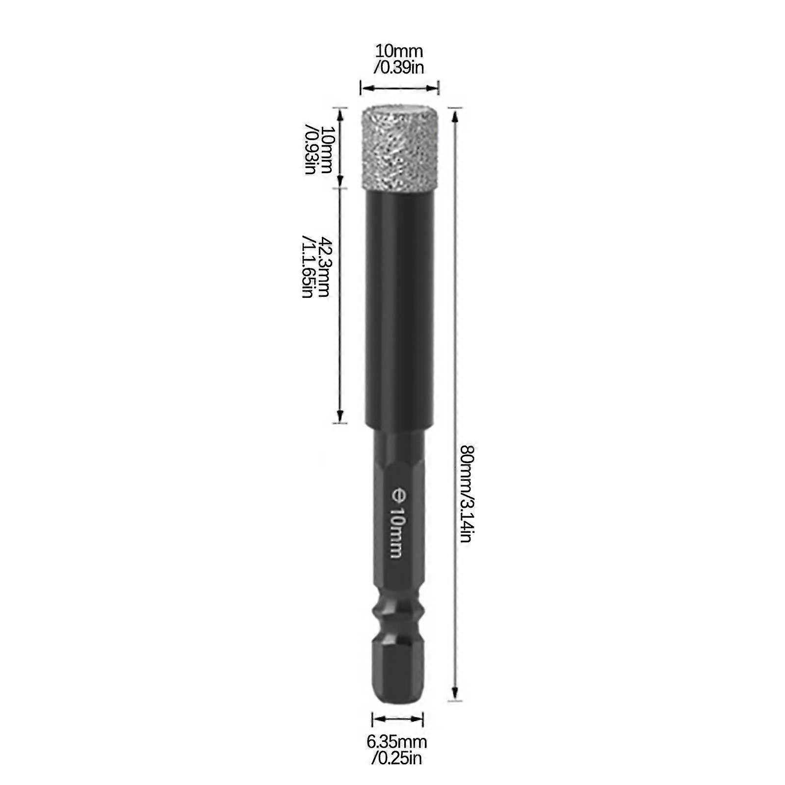 Tools Home Improvement -ing Dry Bit, For Ceramic Tile St Glass Materials (not For ), Round Shank 5mm 6mm 8mm 10mm
