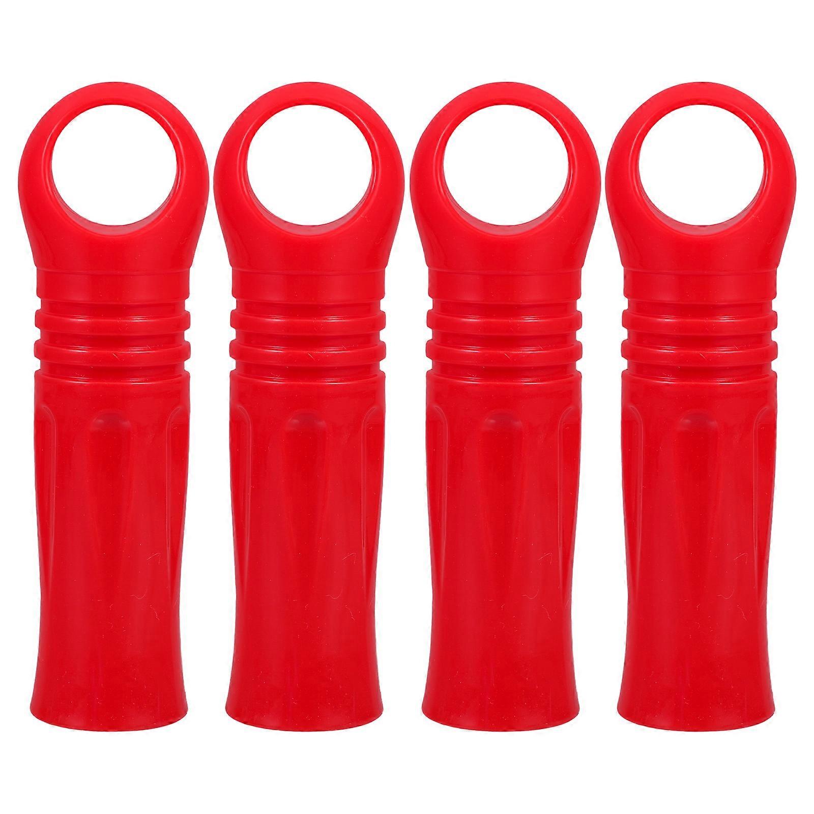 4pcs Mop Handle End Caps Mop Handle Grip Dustpan Rod Handle Grip Replacement