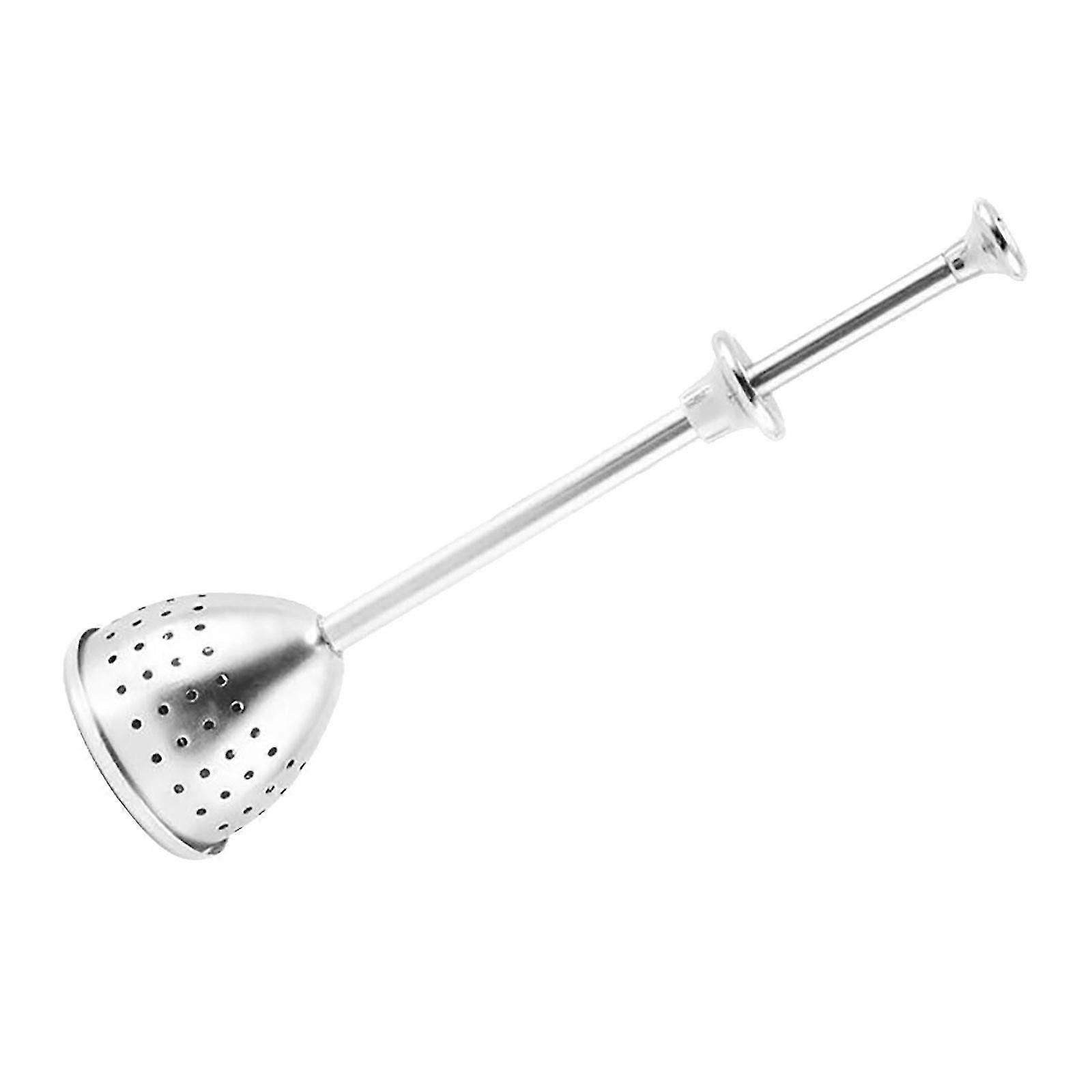 Stainless Steel Loose Leaf Tea Locking Teaspoon Infuser Ball Filter