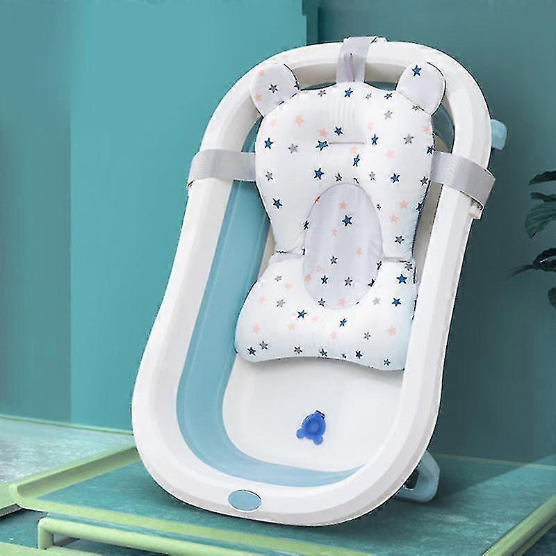 Baby Bath Cushion Infant Bath Seat Soft Tub Insert With Adjustable ...