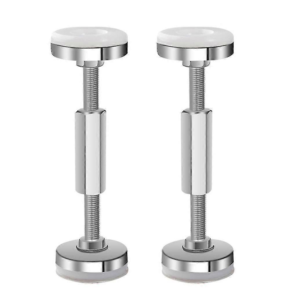 2pcs Adjustable Threaded Anti-shake Bed Frame Telescopic Room Wall Support Tool