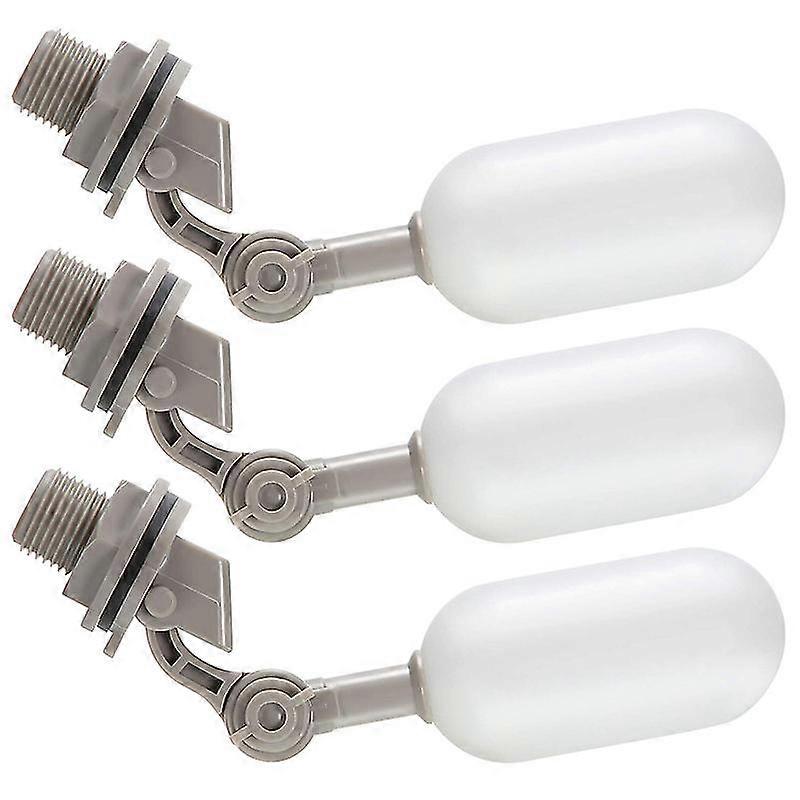 3-piece Float Valve Set, 1 / 2-inch Water Supply Pipe Float Valve With Adjusting Arm For Swimming P
