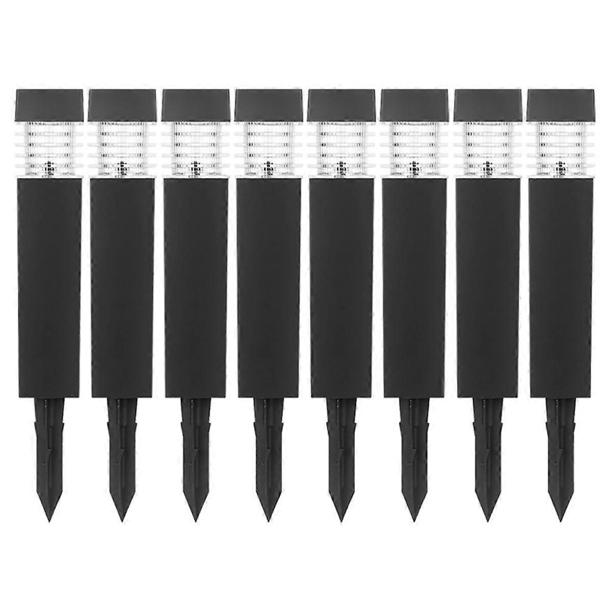 Solcellelamper for utendørs bruk, 8 solcellelamper for gangsti utendørs, vanntette solcellelamper for hage utendørs