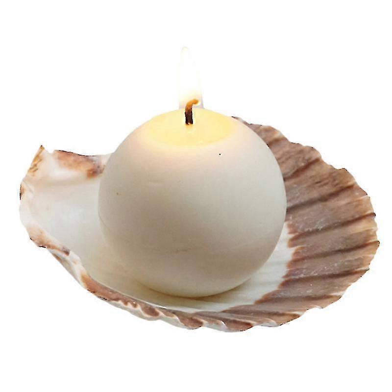 1 Set Romantic Wedding Candlestick Shell Shape Candleholder Decorations