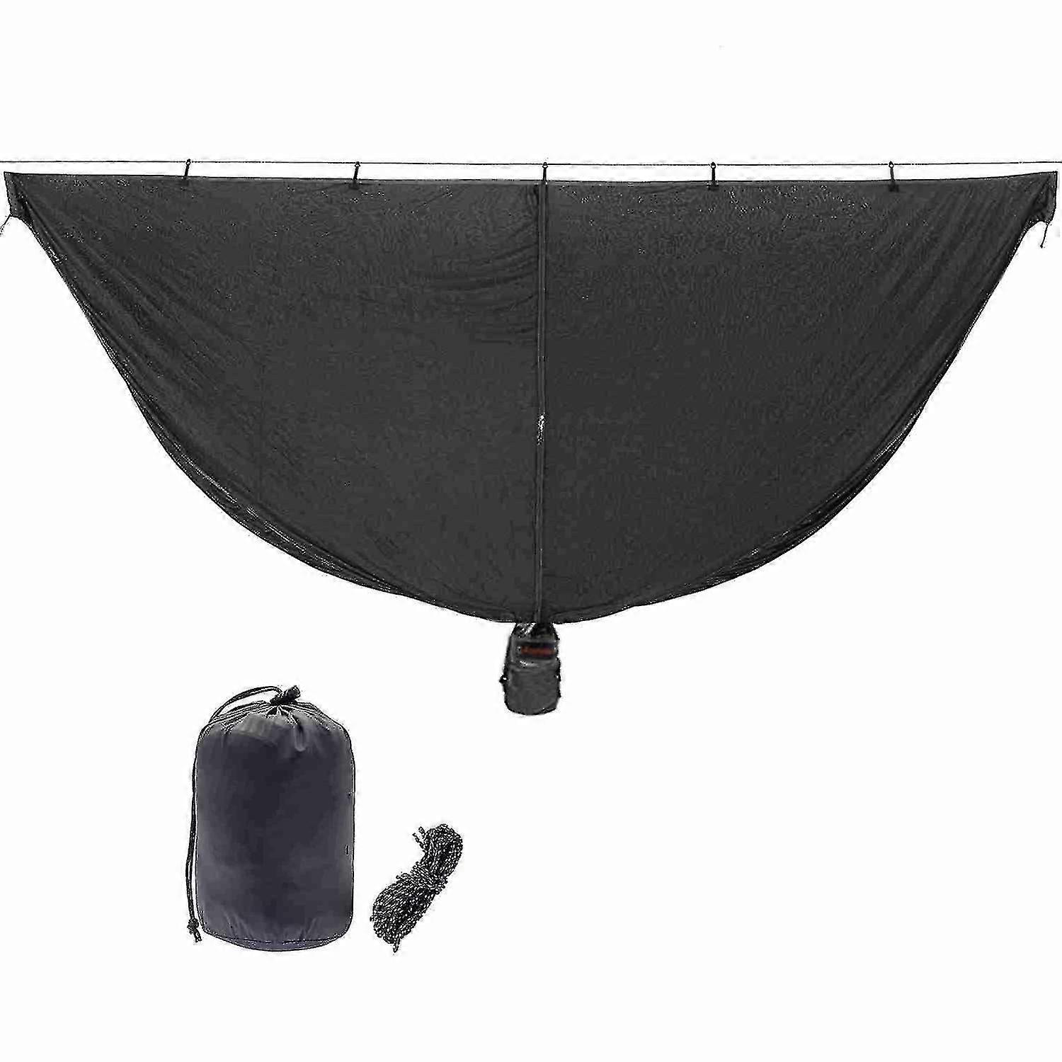 Insect-proof hammock net - hammock camping net - waterproof hammock with double-sided zip net