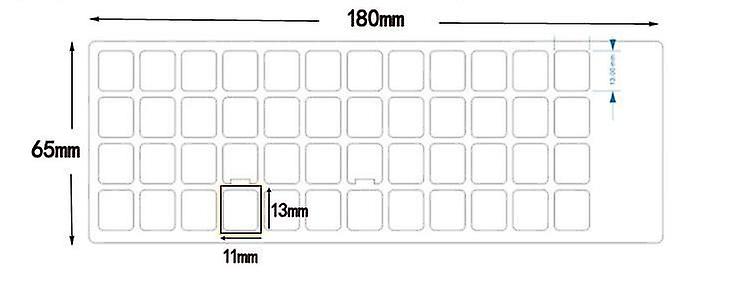 2Pcs Keyboard Stickers Russian Letters Keyboard Stickers For Notebook Computer Desktop