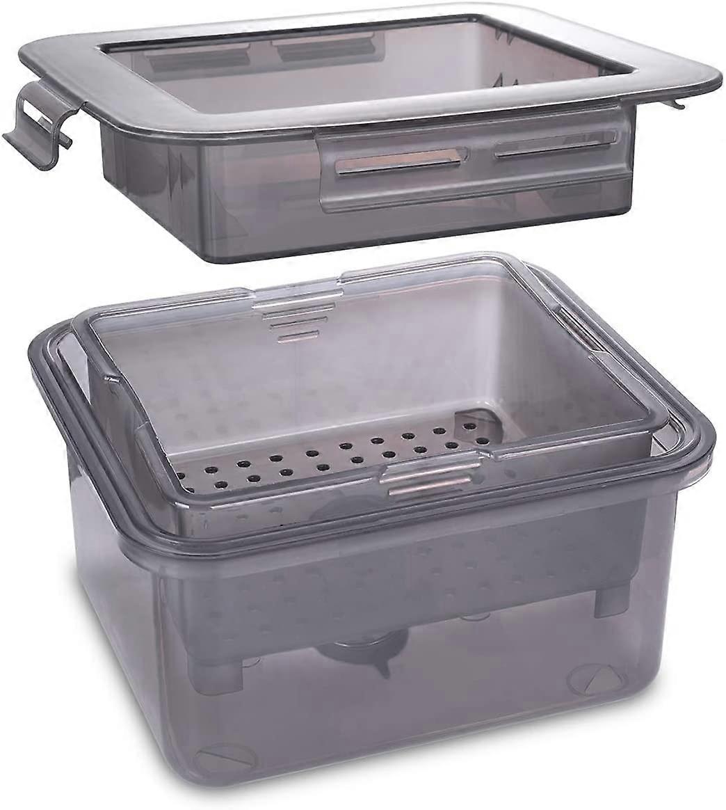 Tofu Press, Tofu Water Drainer, Easily Eliminates Tofu Water Automatically For Better Taste, Food Quality Plastic, Effective Three -Layer Design