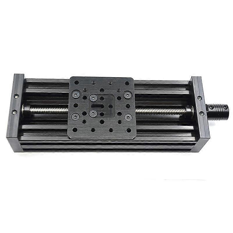 3D Printer Z Axis Screw T8 Z Axis Diy C Beam Sliding Table 250mm Linear Actuator Kit-Black