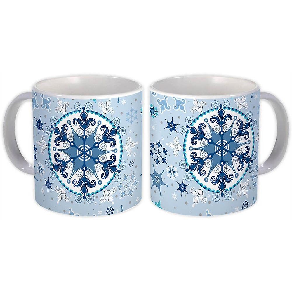 Gift Mug: Whimsical Snowflakes Winter