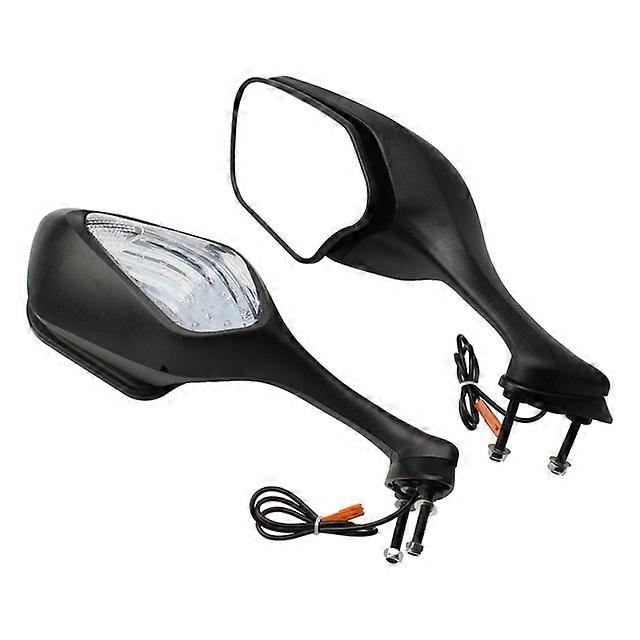 Motorcycle Foldable Rear View Rearview Side Mirrors Signal LED Light For HONDA CBR1000RR CBR1000 2008-2012 08 09 10 11 12
