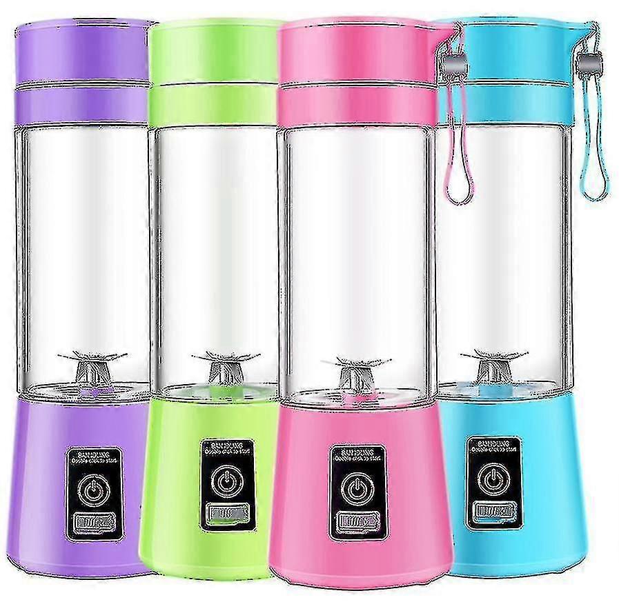 400ml bærbar usb elektrisk frukt juicer smoothie maker blender shaker flaske