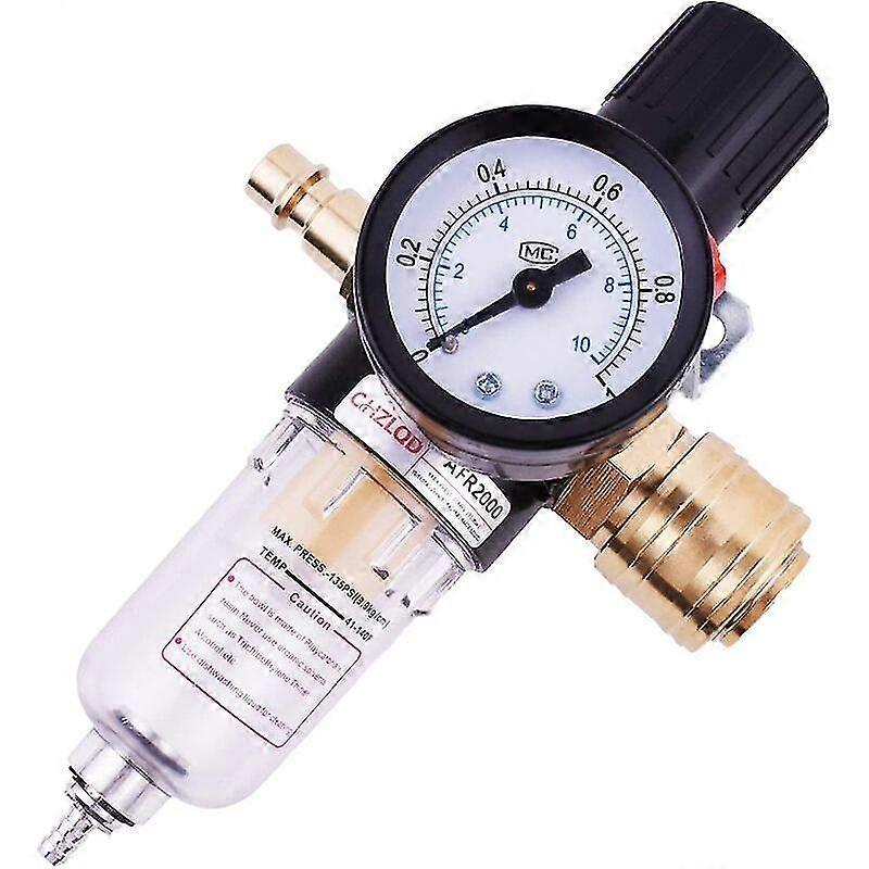 1/4 Compressor Pressure Regulator , Dair Compressor Filter, Compressor Air Filter For Air Compressor And Pneumatic Tools