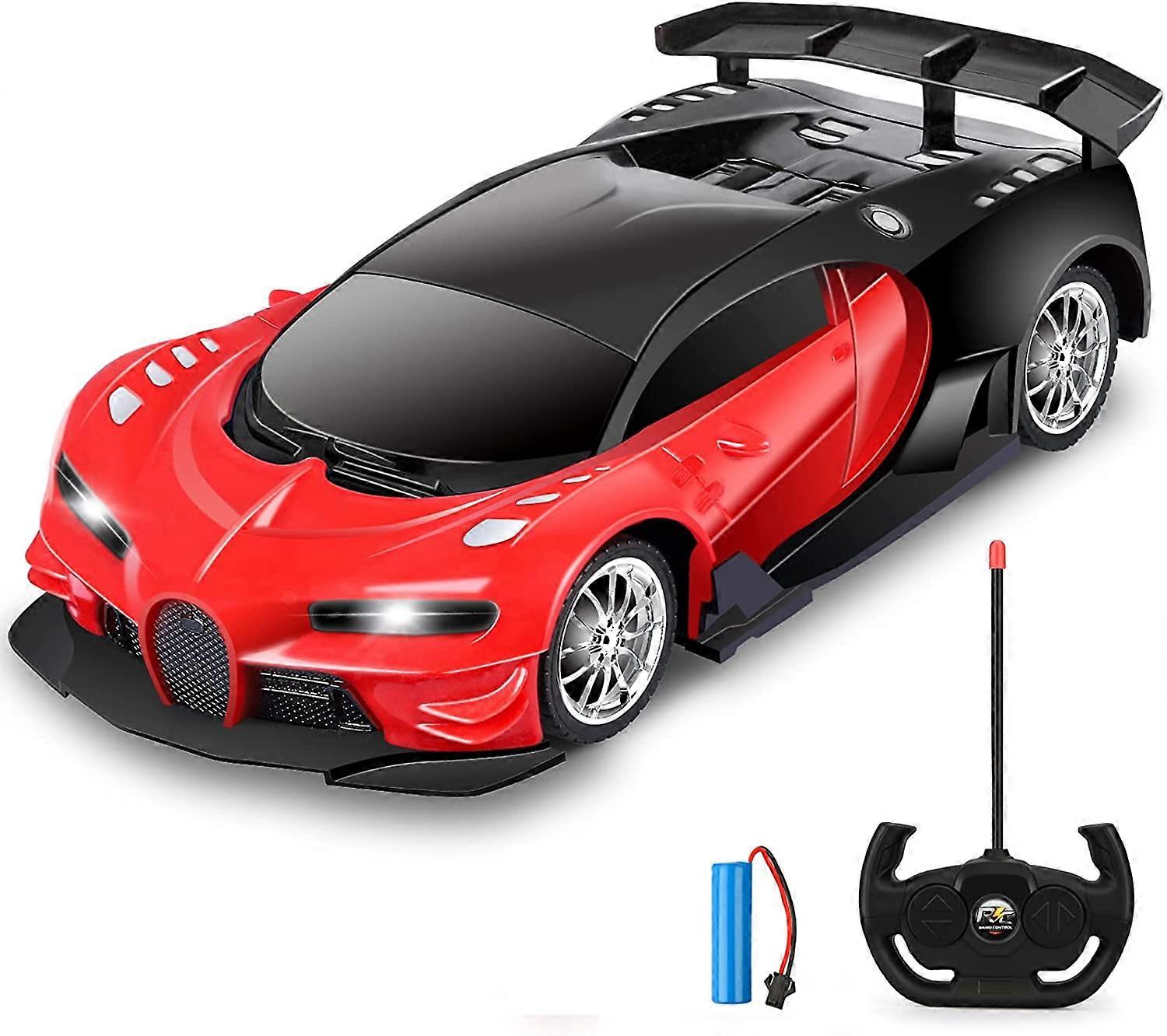 Auto telecomandata per bambini con luce a LED