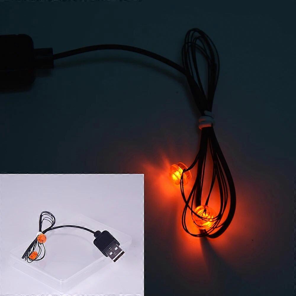High Quality Round Plate 1x1 DIY Light Accessories for Famous Building Block Toys Lighting Kit With Usb