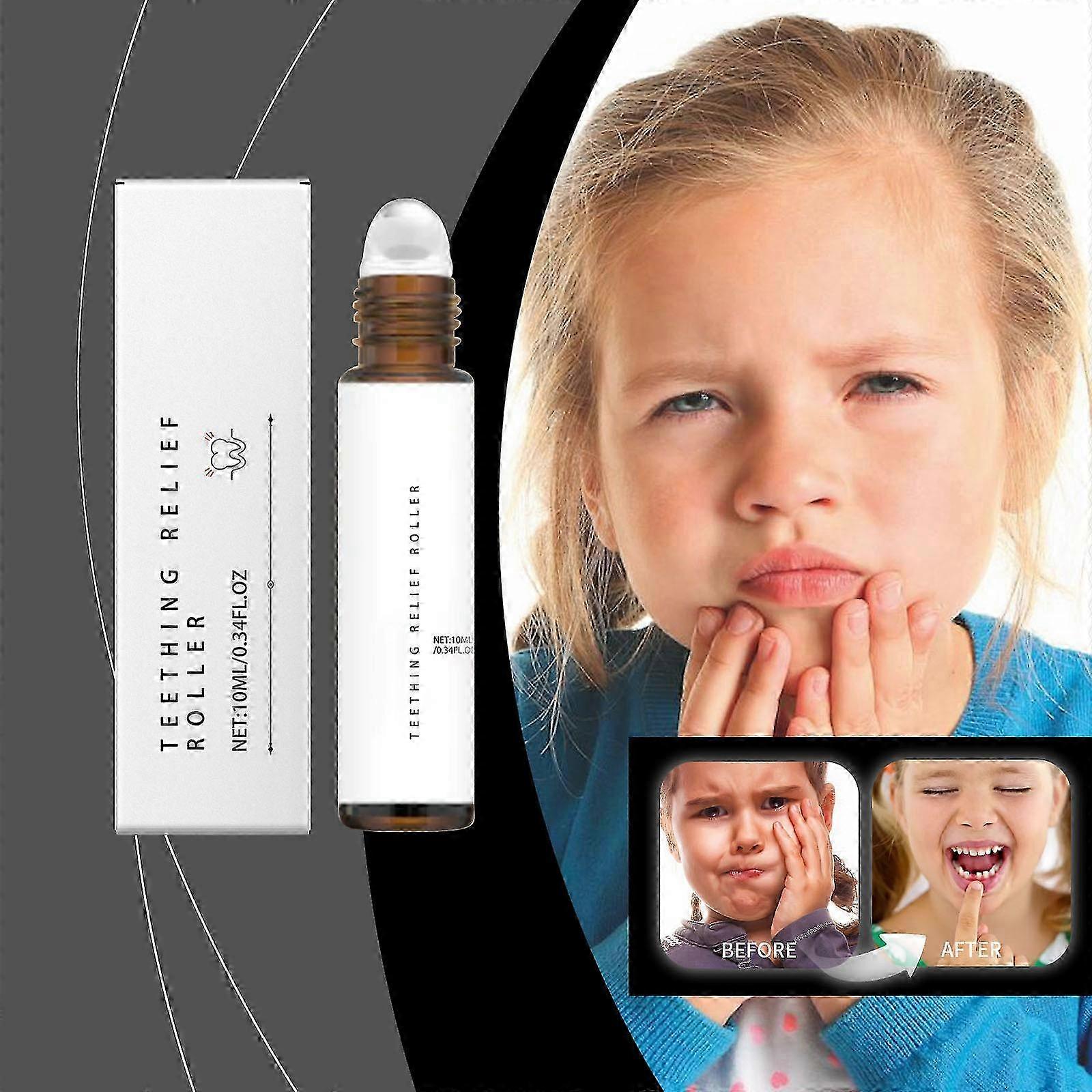 Teething Roller Natural Gentle Care Relief Rolle 10ml