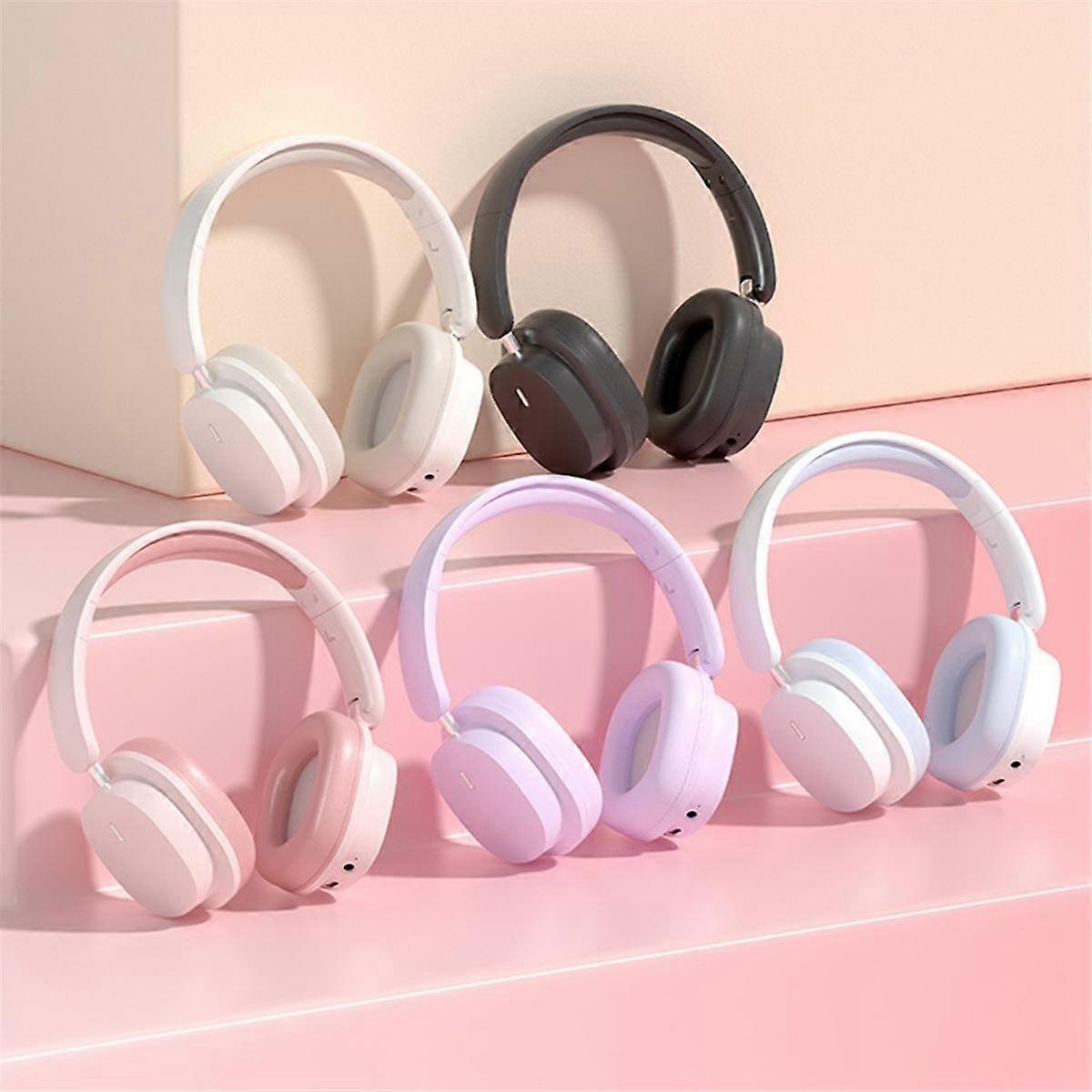 Headset Bluetooth Headset Noise Reduction Wireless Game Headset Long Battery Life Cell Phone Multi-Function Headset, D