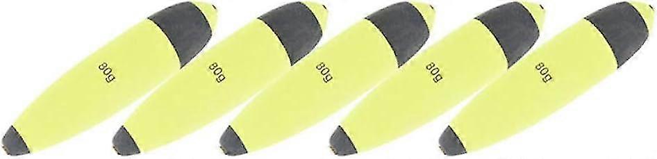 EVA Foam Bobber Float Tubes for River Fishing - 5 PcsPack (Floatability, Saltwater Buoys)