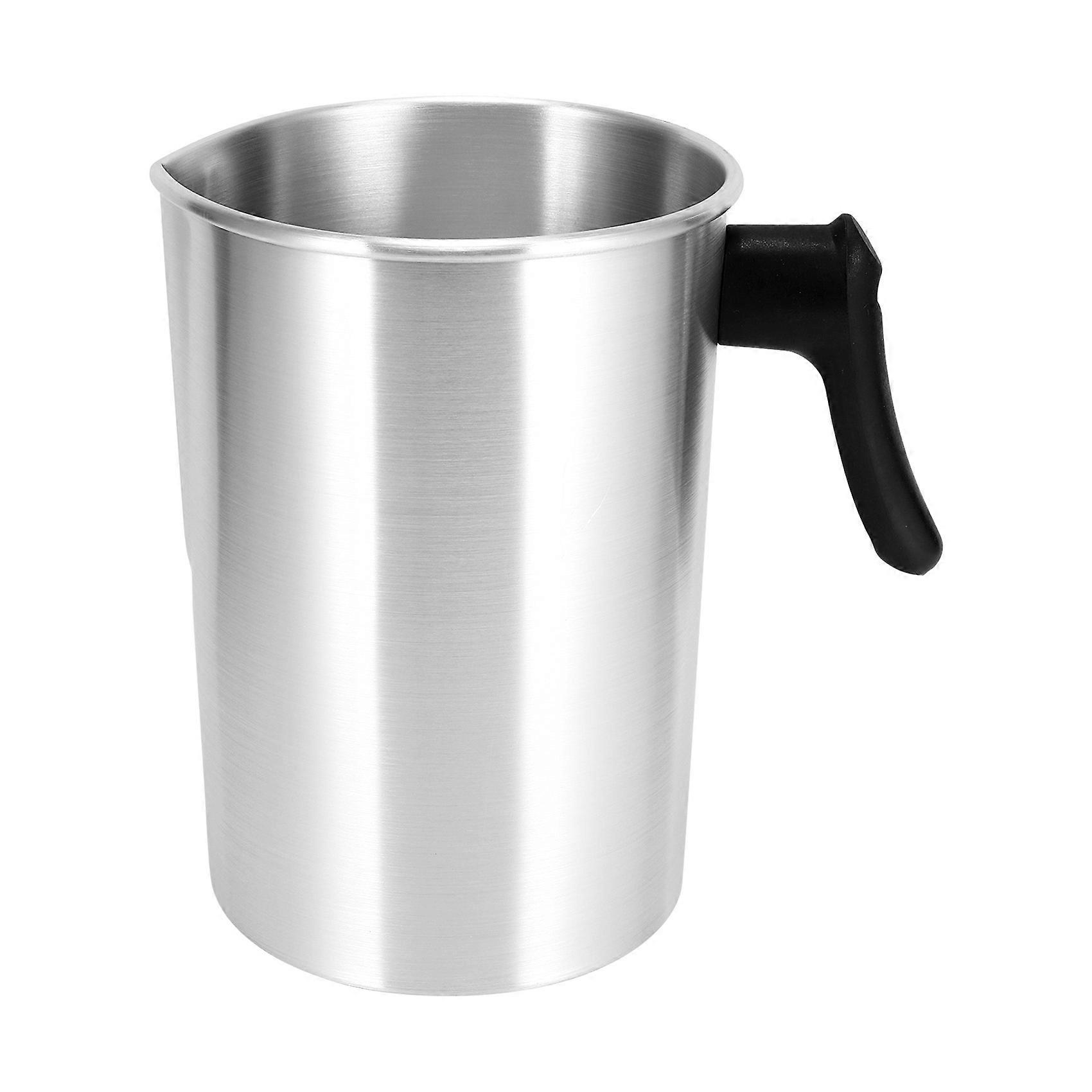 4 Pounds Candle Making Pouring Pot, Aluminum Construction Candle Making Pitcher Pouring Spout Wax M