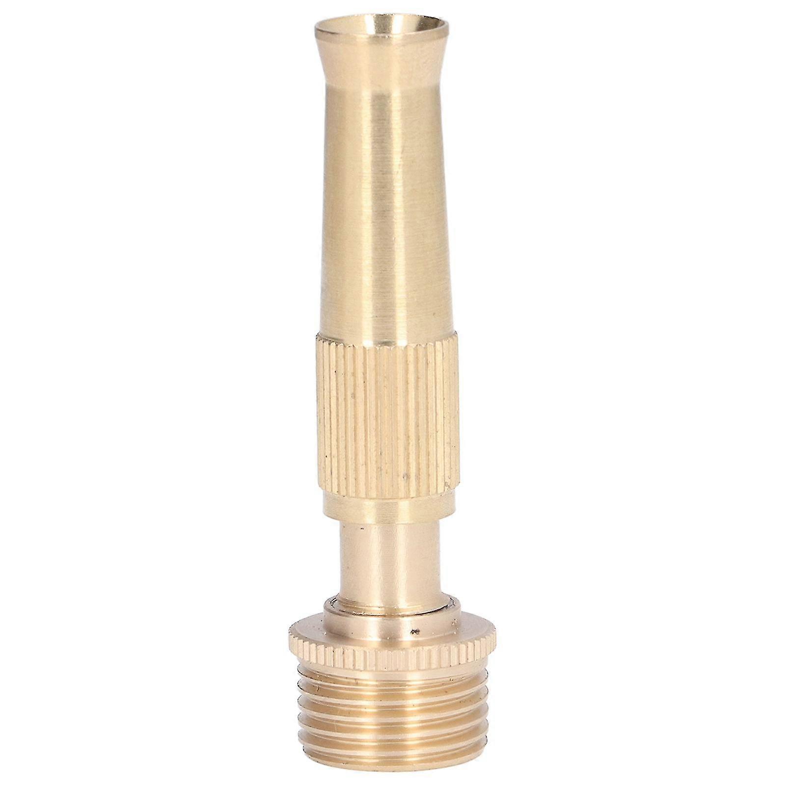 Water Hose Nozzle G12 External Thread High Pressure Resistant Rotatable Adjustable Garden Hose Nozzle Attachment