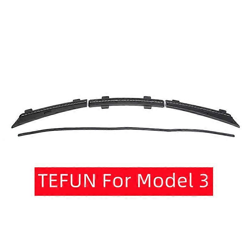 TEFUN pentru Tesla Model 3 Y Front Chassis Cover Model 3 Y Water Strip Tesla Model Y 2022 Accesorii modificare