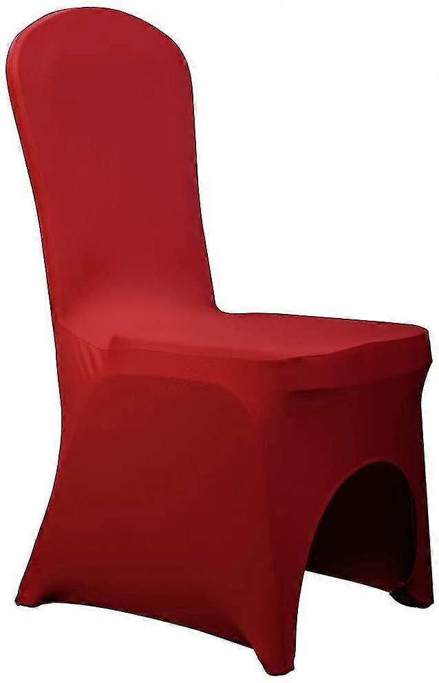 4 moderne polyester stol dekker for bryllupsfest bursdag dekorasjon