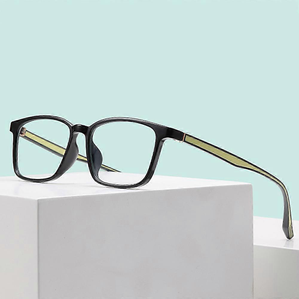 Anti Blue Light Glasses Frame Square Shape Optical Frame Tr Eyeglasses For Youth