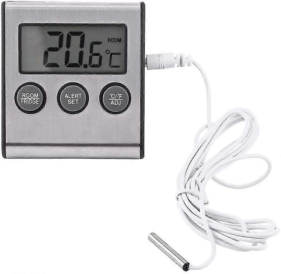 Digital Freezer Ermometer Refrigerator Ermometer Low Temperature Warning Alarm