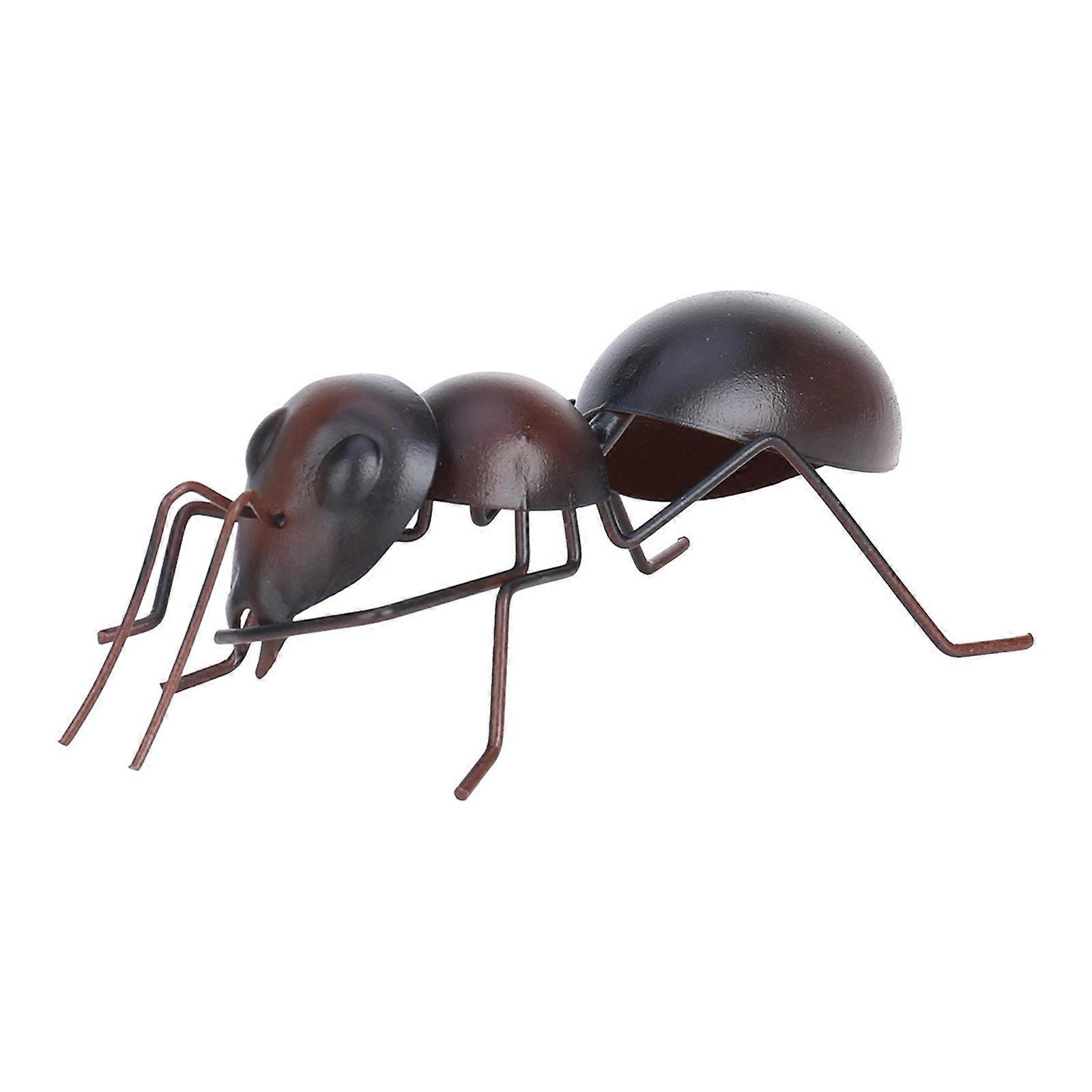 Ant Ornaments Iron Animals Home Furnishing Miniature Insects Garden Micro Landscape Shooting Props, The Large