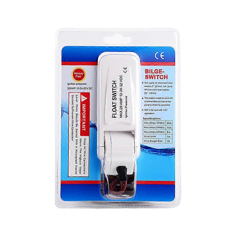 20 AMP Automatic Electric Pump Float Switch DC12V Level Controller