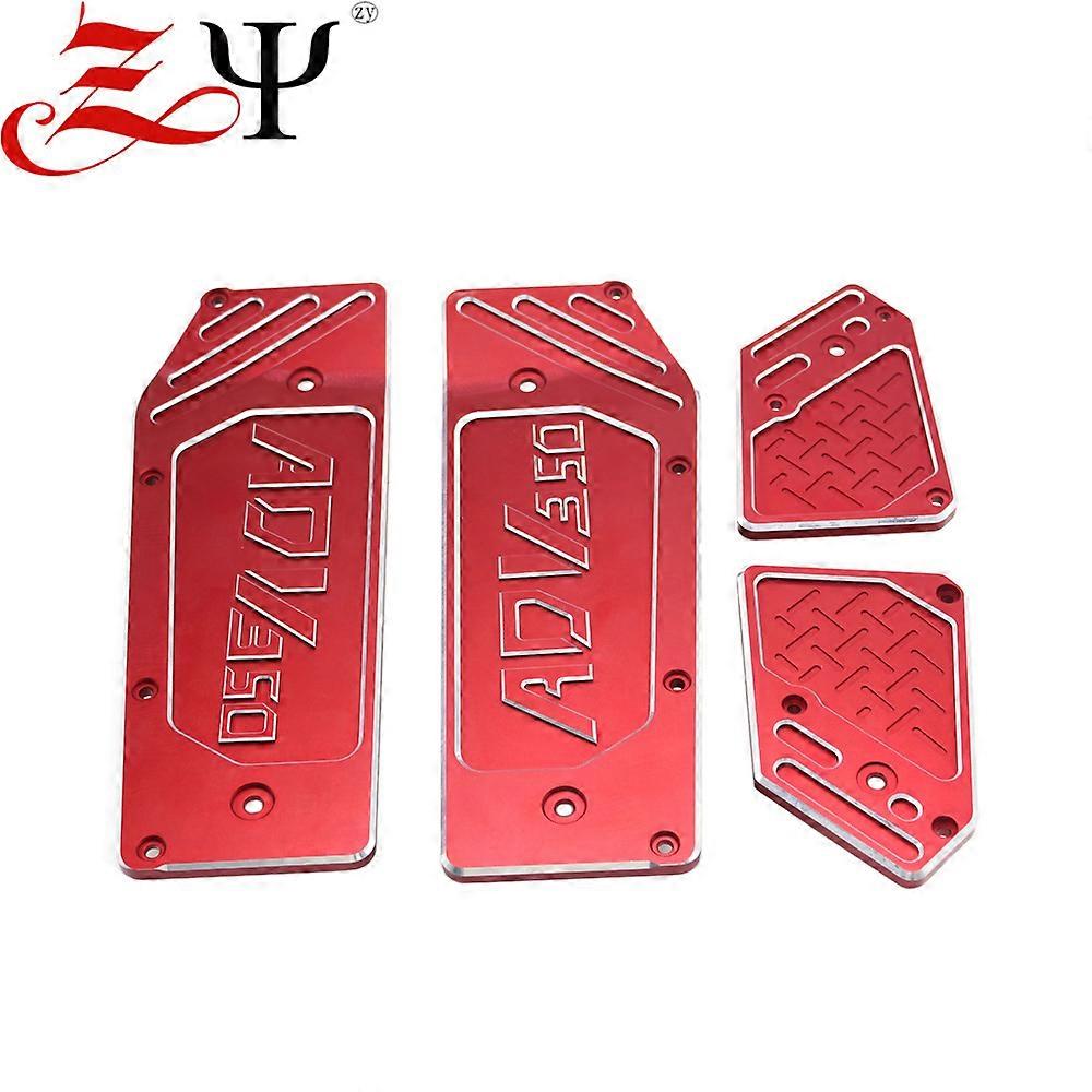 Κατάλληλο για Honda Adv350 20-23 τροποποιημένα κομμάτια αντιολισθητικό πατάκι ποδιών πεντάλ κράματος αλουμινίου συν μέγεθος