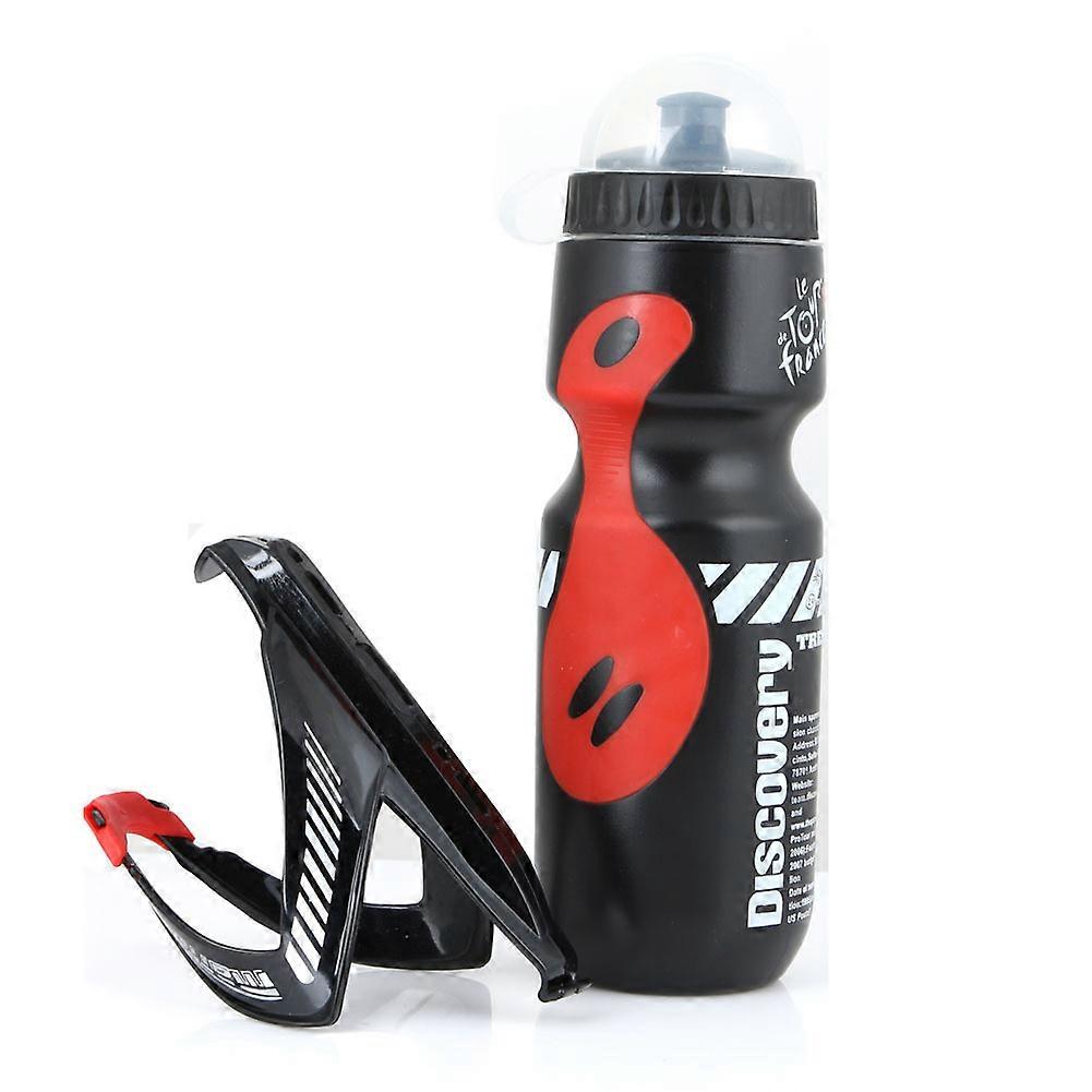 2023 Neue Mountainbike-Fahrrad-Wassertrinkflasche mit Halterkäfig für Outdoor-Sport Tragbarer Wasserkocher aus Kunststoff 650ML