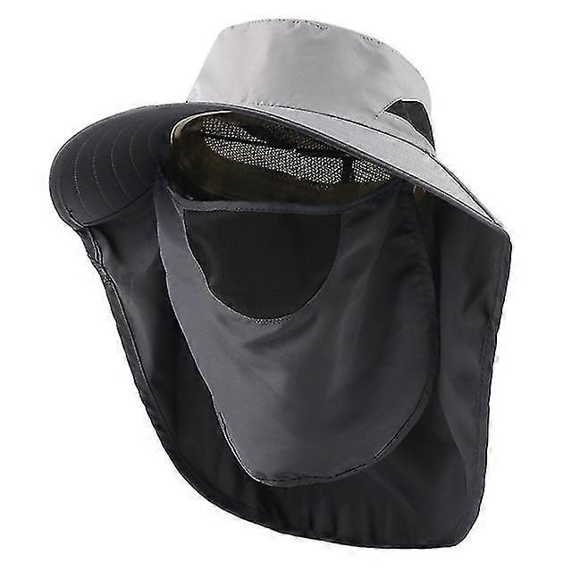 Bucket Hat con patta sul collo facciale