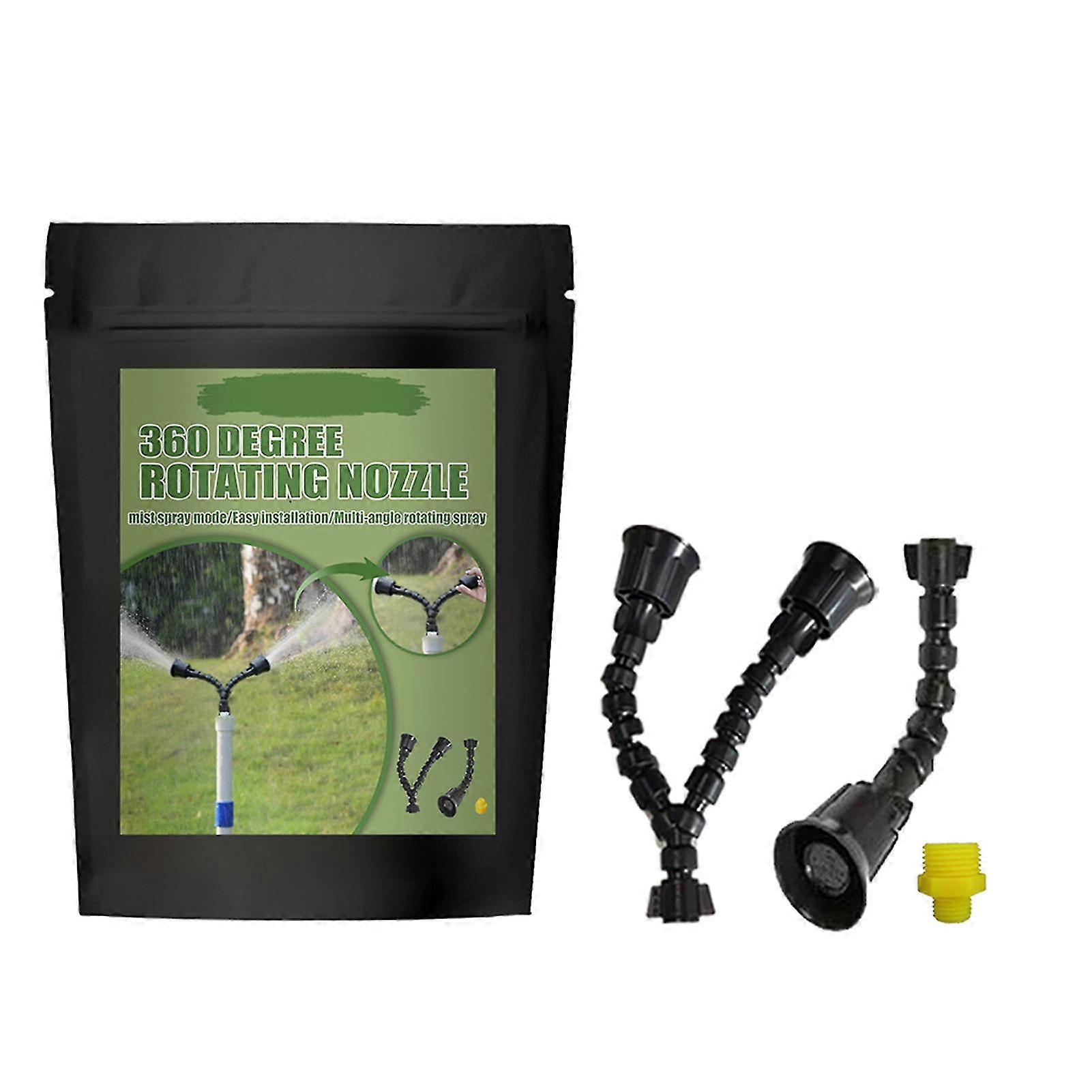 Rotary Garden Sprinkler 360-degree Spraying Multi-angle Watering System