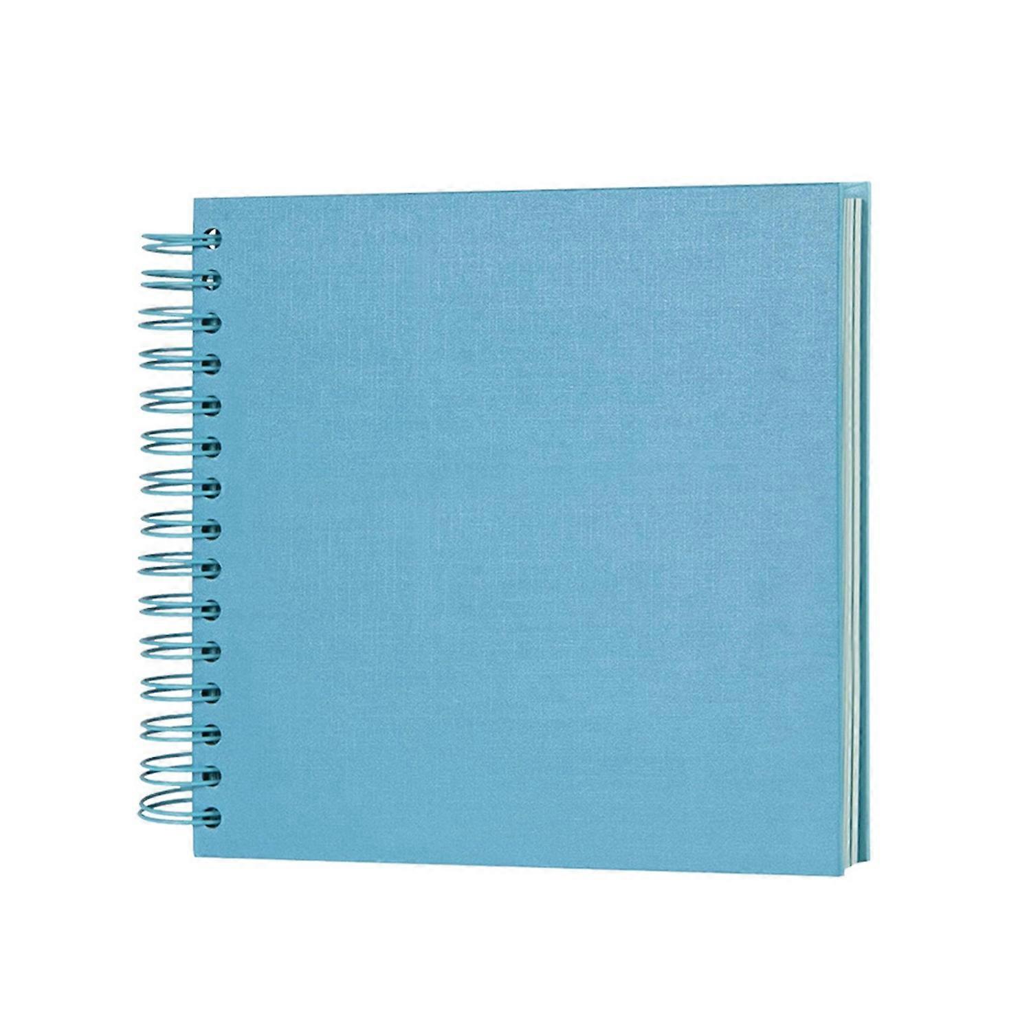 Photo Album Scrapbook Kraft Paper Scrapbook Album Flexible Coil Design DIY Memory Book for Family