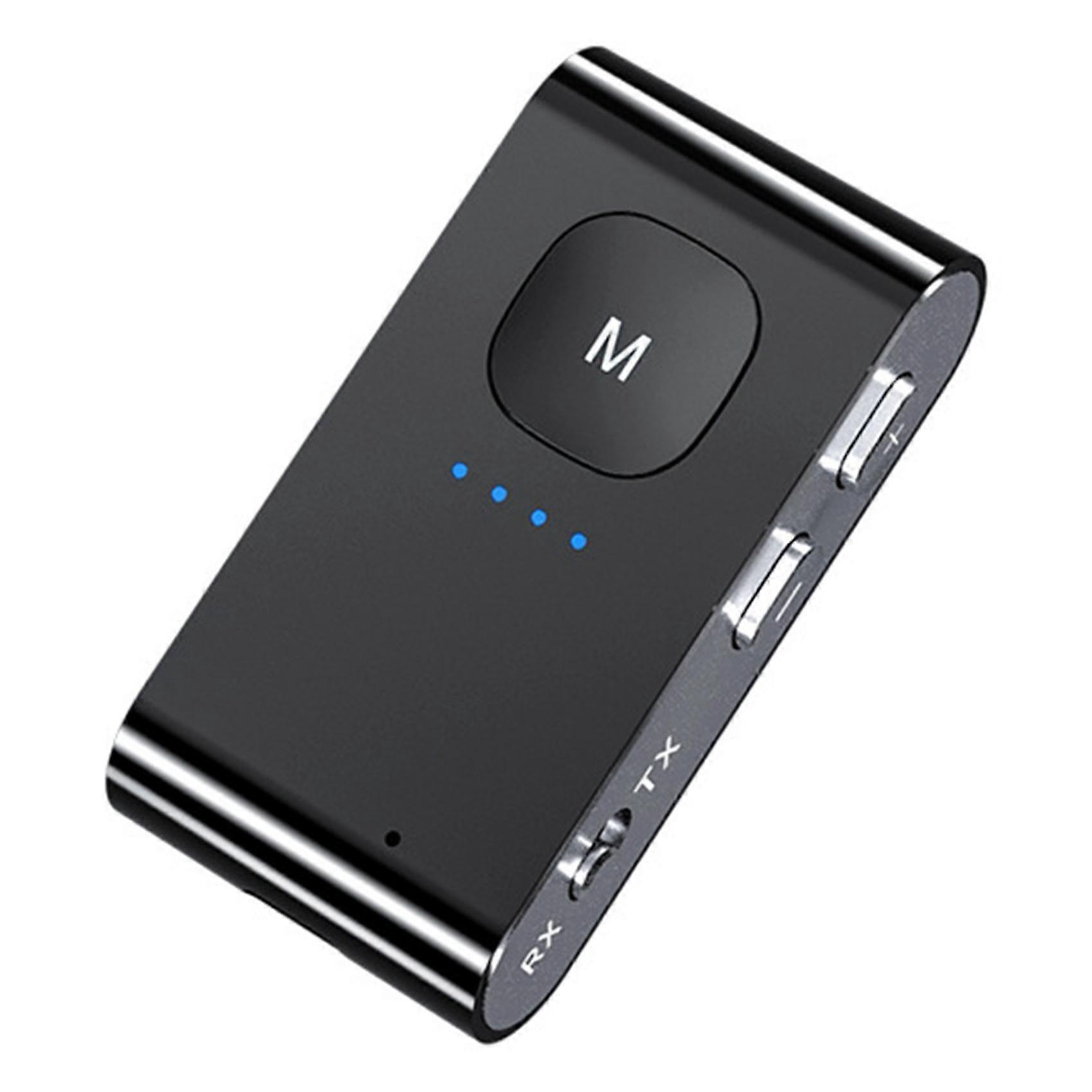 Bluetooth Receiver Transmitter Lcd Screen Built-in Microphone Support Tf Card Playback For Mobile Phone Computer Car