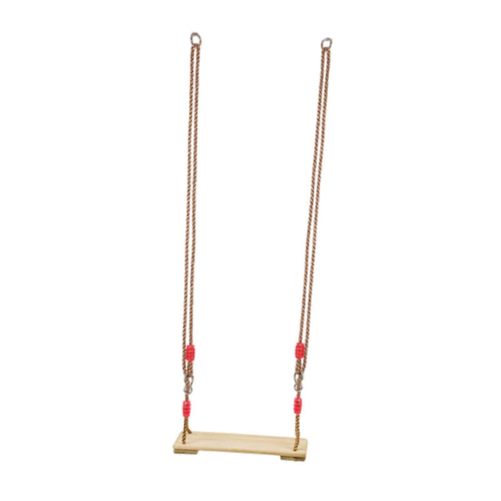 נדנדה מושב עץ תלוי נדנדה מבוגרים נוער מקורה חצר חיצונית נדנדת עץ