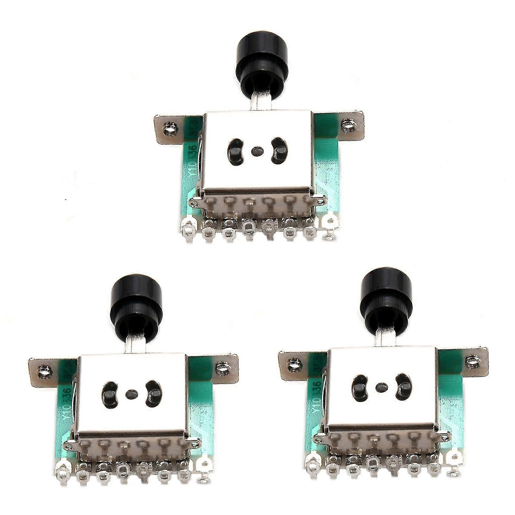 3x 3 Way Selector Switches,guitar Pickup Toggle Lever Switches
