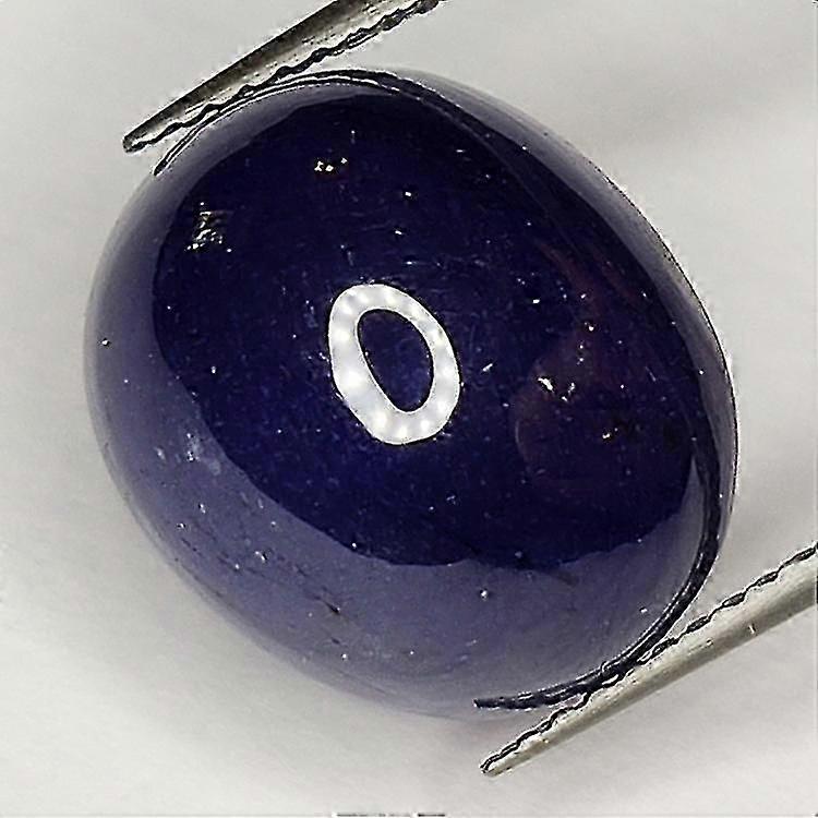 17.89ctブルーサファイアカボションオーバル14.4x12.0mm Awo35